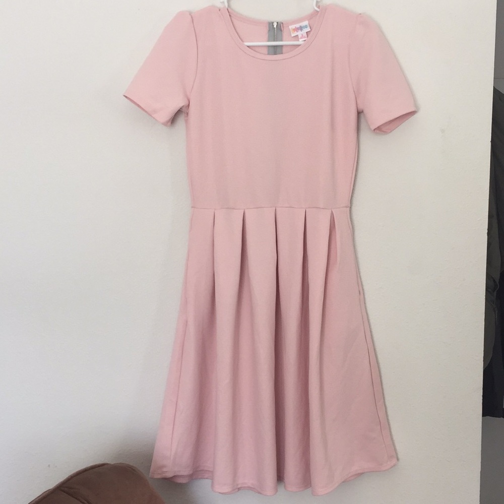 Pink Lularoe Amelia